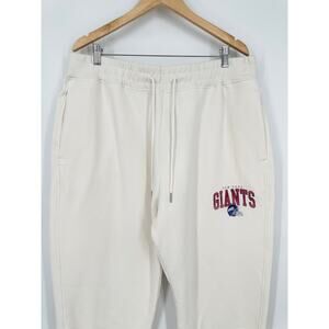 Abercrombie & Fitch New York Giants Sweatpants Fleece Logo Football Jogger Pants